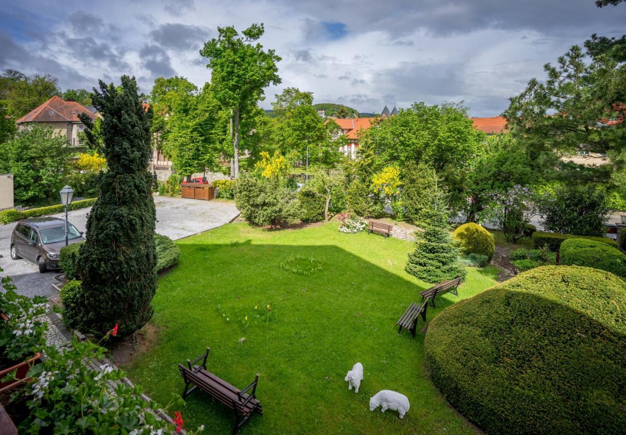 Pension Schweizer Hof แวร์นิกโกโรเดอ ภายนอก รูปภาพ